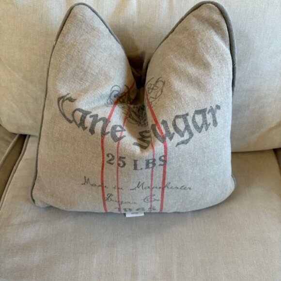 Privet House Target Cane Sugar Sack Manchester Decorative Pillow Made in India - Picture 7 of 7